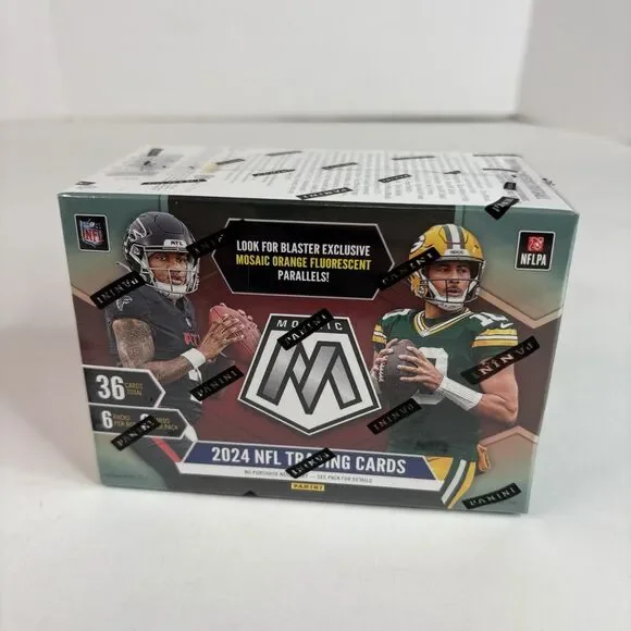 2024 Panini Mosaic Football Blaster Box NFL Trading Cards SEALED NEW 36 Cards - Picture 4 of 7